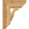 Ekena Millwork Balboa Slat Rough Sawn Bracket, Western Red Cedar, 6"W x 18"D x 22"H BKT06X18X22BOA06RWR - alternate 2